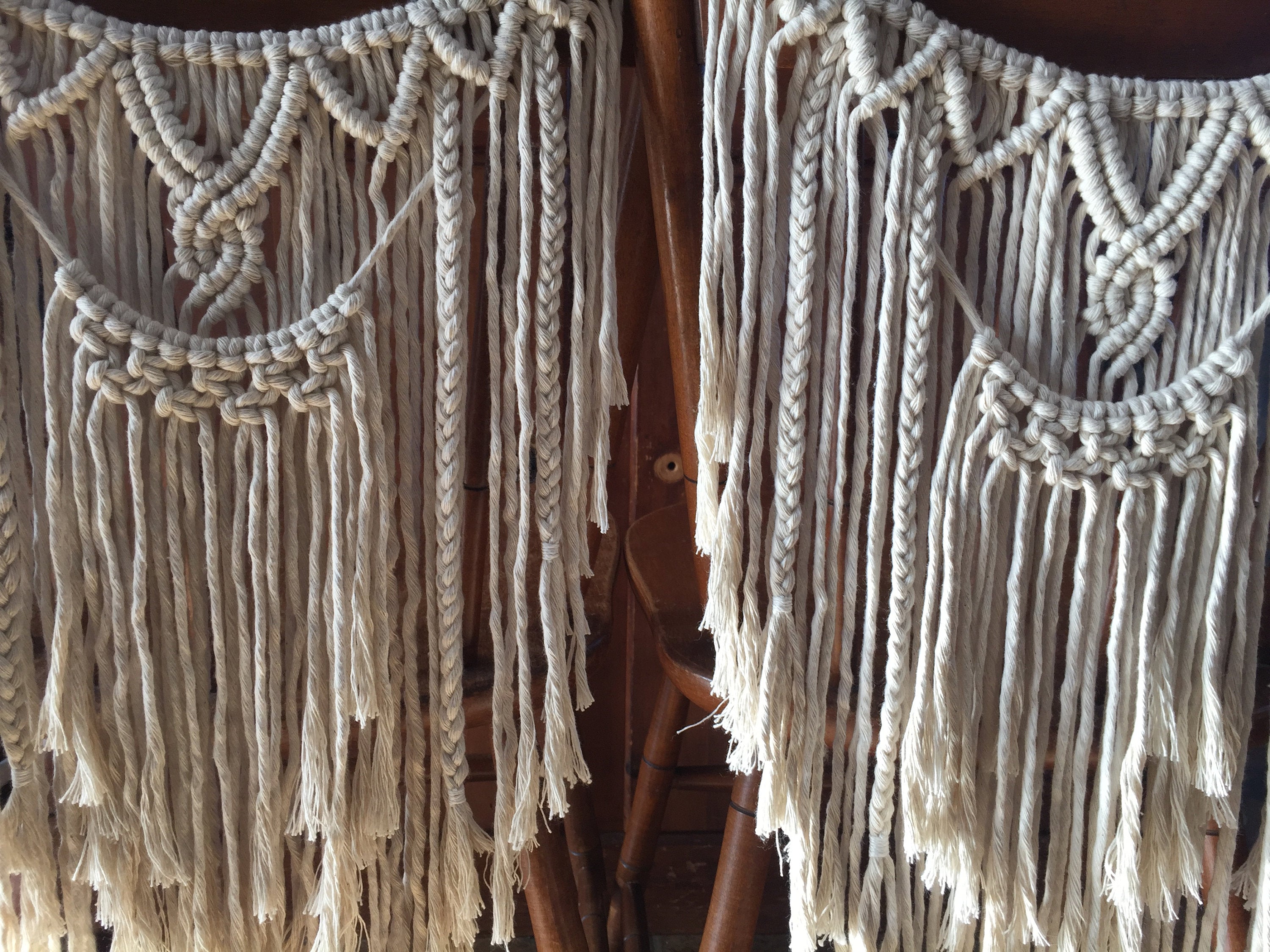 Meadow macrame hanging online chair